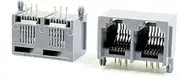 XYWHPGV 5 Pcs RJ12 6P6C 2 Way Computer Internet Network PCB Jack Socket Gray(37aee eba69 32200 d4a9f eb61b f823c