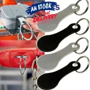 Removable Shopping Trolley Token Key Ring Coin Unlocker ALDI Coles Woolworths