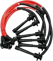 LESANGBAIHUODIAN Cable Kit Spark Plug Wire Ignition Cable 90919-21562 92-96 1GFE Fit for Toyota Mark II Cresta Chaser GX90 Crown GS130 GS131 GS141