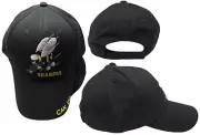 U.S. USN Navy Seabess "Can Do" Black Hat (OFFICIALLY LICENSED BY THE US NAVY)