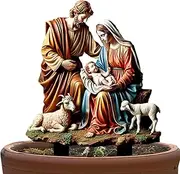 Nativity Yard Stake, Acrylic Jesus Birth Sign, Christmas Nativity Decoration, Garden Nativity Scene, Outdoor Holiday Sign, Holy Nativity Scene Decor, Christmas Garden Stake, Balcony Christmas Decor, P