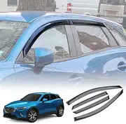 X-CAR Weathershields for Mazda CX-3 CX3 2015-2025 Weather Shields Window Visors Wind Deflectors Premium Car Accessories
