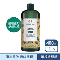 在飛比找PChome24h購物優惠-【The Body Shop】薑根鏗活調理洗髮精 400ml