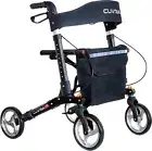 Australia Rollator|4 wheel Walkers with seat and brakes for Seniors Rollator W