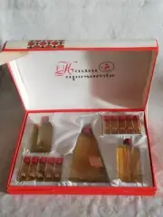 New Soviet Set Of Perfume & Cologne "OUR FLAVORS" 1980s Vintage Ukraine USSR