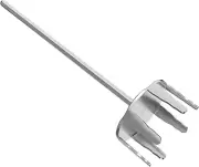 3 Inch Stainless Steel Pork Puller Used with Standard Hand Drill,Pork Shredder D