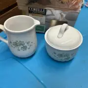 Corelle Coordinates Sugar and Creamer Set