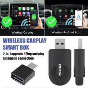 Wireless Apple Carplay Android Auto Adapter Navigation Player Car Play Dongle AU