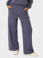 Womens Side Stripe Soft Touch Pant