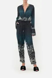 TUCK FRONT HAREM PANT ANIMAL ANARCHY