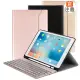 Powerway For iPad 9.7吋平板專用尊座型鋁合金藍牙鍵盤/皮套(Air/Air2/Pro9.7/iPad5/iPad6)