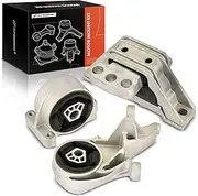 A-Premium Engine and Transmission Mount Replacement for Chevrolet Equinox 2005-2009 Pontiac Torrent, 3.4L, Set of 3