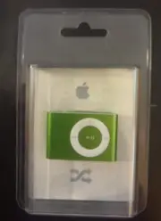 (Factory Sealed) Apple iPod Shuffle 2nd Generation Green (1GB)