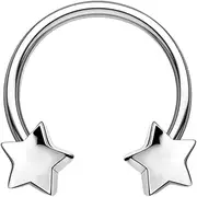 [Generic] Jewelry Cartilage Earring Hoop Helix Piercing Jewelry Stainless Steel Tragus Earrings Daith Earrings Nose Ring Hoop for Women