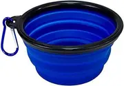 Portable Foldable Pet Bowl Collapsible Silicone Food Water Feeder Dog Cat Cup, Easy to Carry for Outdoor Activities