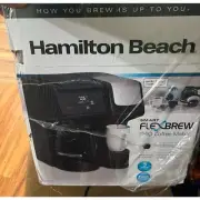 Hamilton Beach 49911 FlexBrew Drip 2-Way Coffee Maker, Single & Full, Alexa, NEW