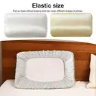 Hair Breakage Prevention Pillowcase Durable Satin Luxurious Set with Elastic