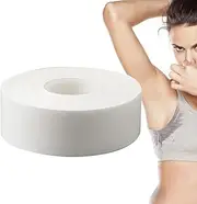 Collar Perspiration Sticker, Sweat Pads for Women Armpits, Adhesive Sweat Prevention Collar Tape, Collar Protection Tape Anti Dirty Sweat Pads Roll Shielding Pads Catcoq