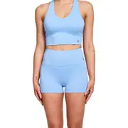 Bahe Womens Attune Cross Back Top