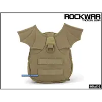 在飛比找蝦皮購物優惠-【野戰搖滾】ROCKWAR 小惡魔翅膀迷彩背包【狼棕色】兒童