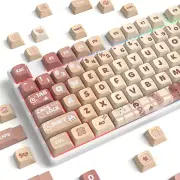 133 Keys PBT Keycaps XDA Profile Keycaps Dye-Sublimation Custom Keycaps for Cher
