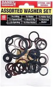 1x Washer Set O Ring Rubber Seals Plumbing Assorted Tap O-Ring Washer Kit Pack