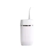 Water Flosser Cordless Portable Cleaner Travel Oral Mini White
