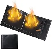 MeYuxg Premium Magic Flaming Fire Wallet Magic Tricks, Upgraded Magic Flame Wallet with The Flame of The Magician, Magician Stage Street Unimaginable Show Prop