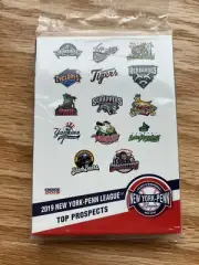 2019 NEW YORK PENN LEAGUE TOP PROSPECTS SET STOTT/RUTSCHMAN/GREENE NEW