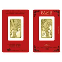 在飛比找蝦皮購物優惠-售75000元~瑞士虎年純金金條一盎司~限量單枚價，PAMP