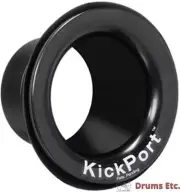 Bass Drum Kick Port Black KP2BL