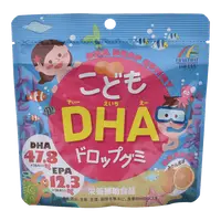 在飛比找比比昂日本好物商城優惠-Unimat Riken 兒童 DHA 軟糖 橘子味 90粒