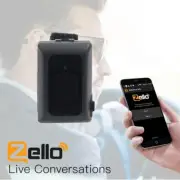 Hands-free Wireless Bluetooth PTT Controller for Android IOS Mobile Radio Zello