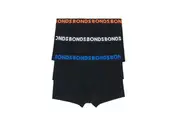 15 X Bonds Mens Everyday Trunks Underwear Black Multi Undies