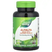Nature's Way, Alfalfa, 1,215 mg, 100 Vegan Capsules (405 mg per Capsule)