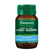 Thompson's One-A-Day Lutein + Bilberry 30 Tablets