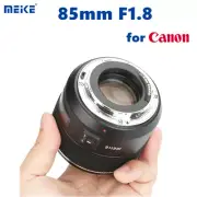 Meike 85mm F1.8 Full Frame AF/MF Lens for Canon EOS EF Mount 6D 5D 450D 750D SLR