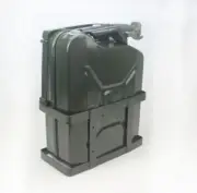 OFFROAD camping jerry can – Camouflage Army green – Stand and spout for Petrol,