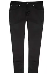Nudie Jeans Tight Terry Black Skinny Jeans - 28 (W28 / XS) 28 (W28 / XS)