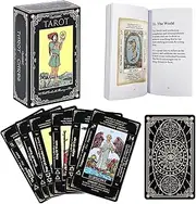 SUNHHX Tarot Cards Set for Beginners With Meanings and Guide Book