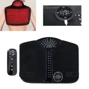 New Cordless Infrared Red Light Therapy Belt Neck Shoulder Massager W/battery