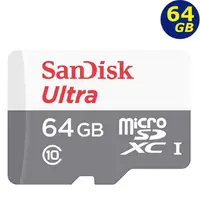 在飛比找蝦皮商城優惠-SanDisk 64GB 64G microSD ultra