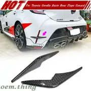 Carbon Fit FOR TOYOTA Corolla Auris E210 5D Hatchback Rear Flaps Canards 2019 (for: Toyota)