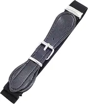 [Abbraccia] Kids Belt PU Leather Belt Adjustable Waist Belt Elastic Belt Casual Fashion Waistband Dress Belt for Children Girls Dresses