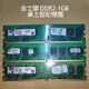 金士頓 DDR2-800 1GB 桌上型記憶體 原廠終生保