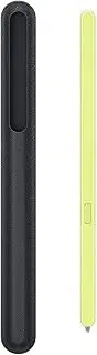 Galaxy Z Fold 6/5 S Pen Fold Edition Stylus Pen, Slim 1.5mm Pen Tip, 4,096 Pressure Levels for Samsung Galaxy Z Fold 5/6 5G Phones (Pen+Case-Green)
