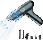 [Namolit] Handheld Vacuum Cordless 6500Pa Strong Suction 3 in 1 Dust Buster Air Blower and Hand Pump Vacuum Cleaner 120W High Power Wet and Dry Portable Cleaner Rechargeable Hand Held Vacuum Cleaner