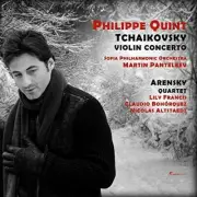 TCHAIKOVSKY: VIOLIN CONCERTO; ARENSKY: QUARTET -NEW Sealed CD