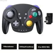 Enhanced Wireless Wii Controller NGC Joystick Gamepad for Nintendo Wii Gamecube