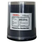 600 Discs CMC Pro T-DMR-TWY-SB16 R WHITE THERMAL 16X Recordable Media DVD-R NEW